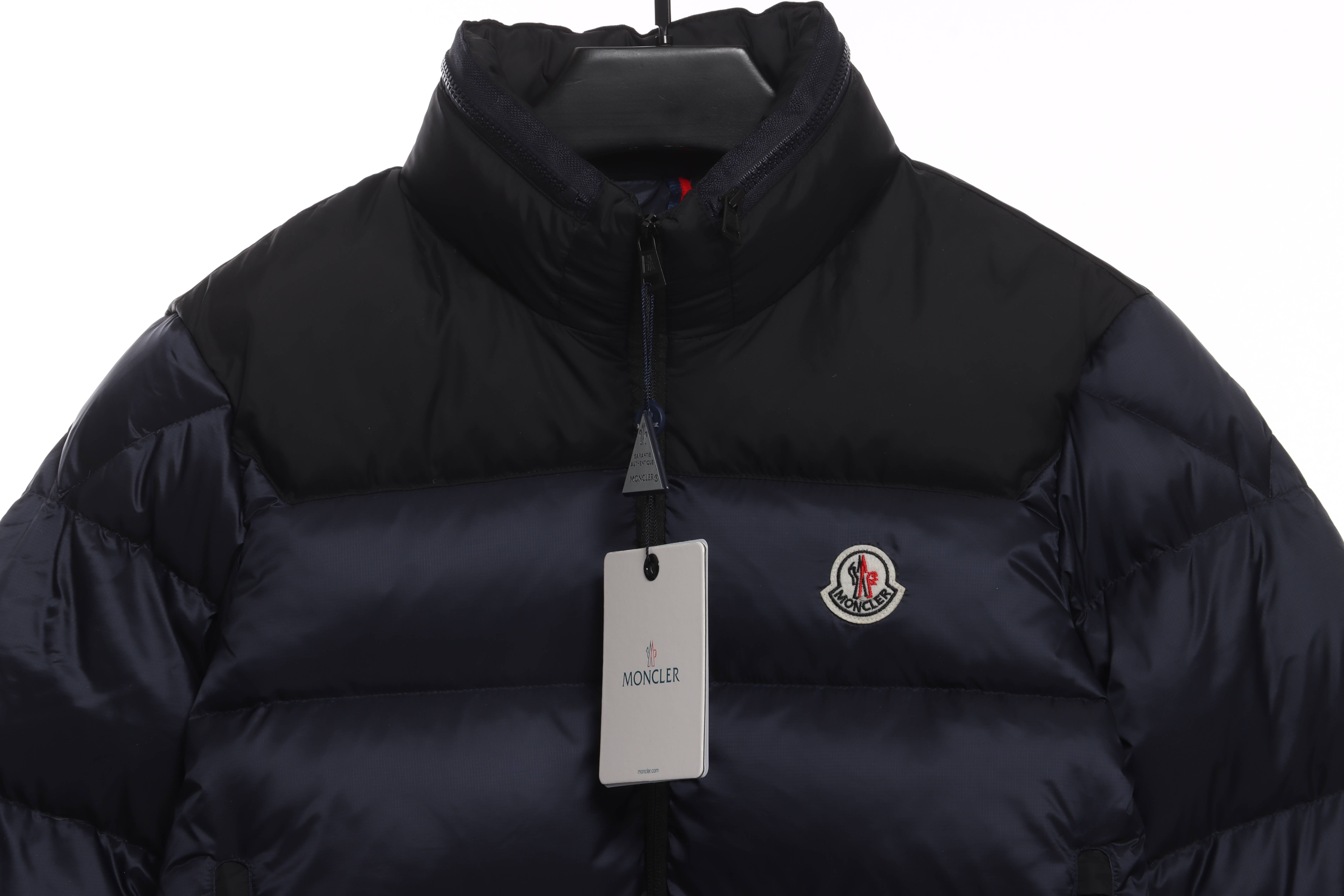 Coco Shoes Moncler Basic Peuplier Down Jacket In Blue - Cocoshoesvip.net