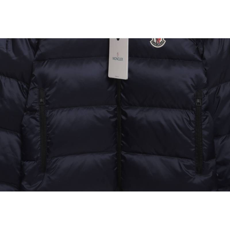 Coco Shoes Moncler Basic Peuplier Down Jacket In Blue - Cocoshoesvip.net