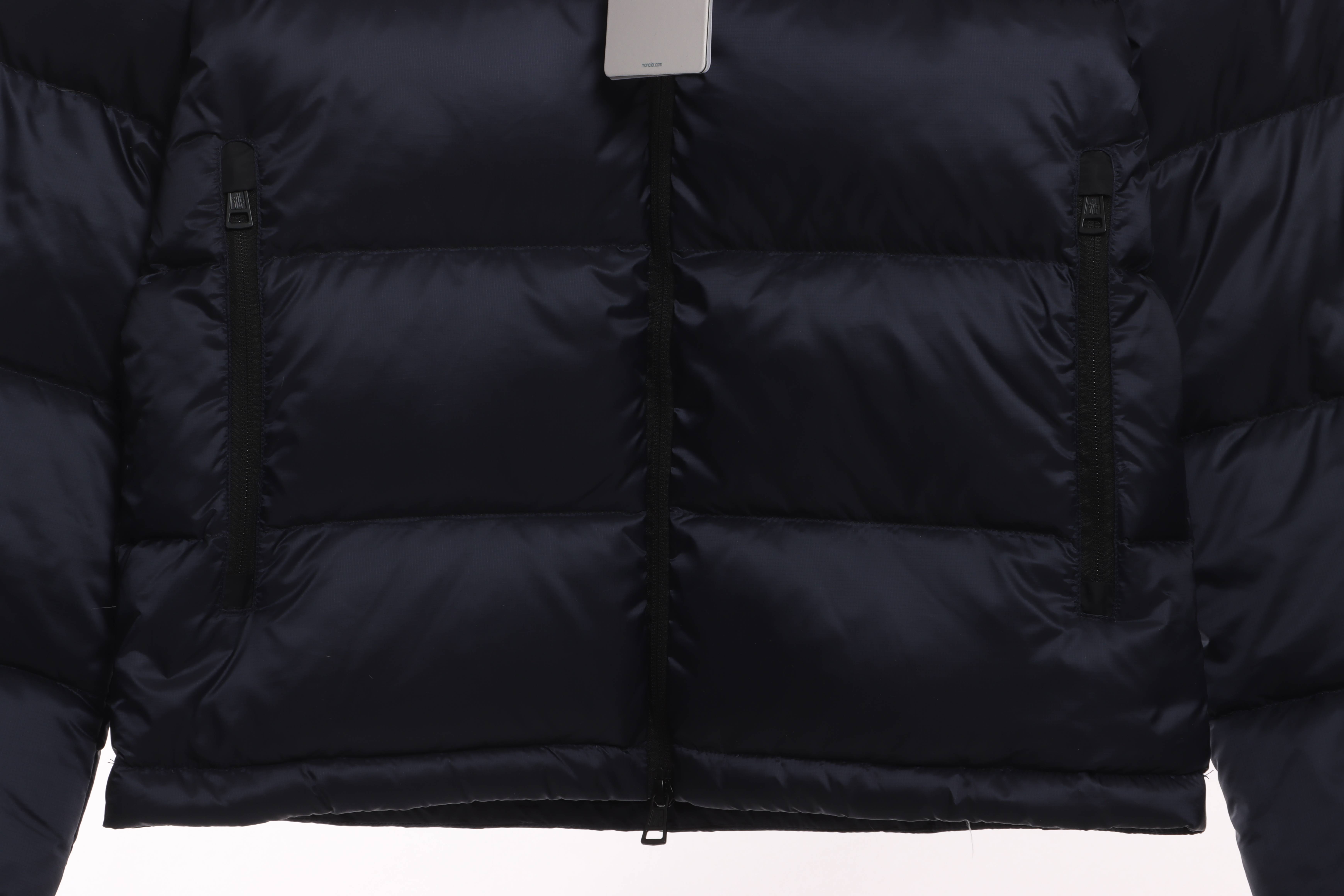 Coco Shoes Moncler Basic Peuplier Down Jacket In Blue - Cocoshoesvip.net