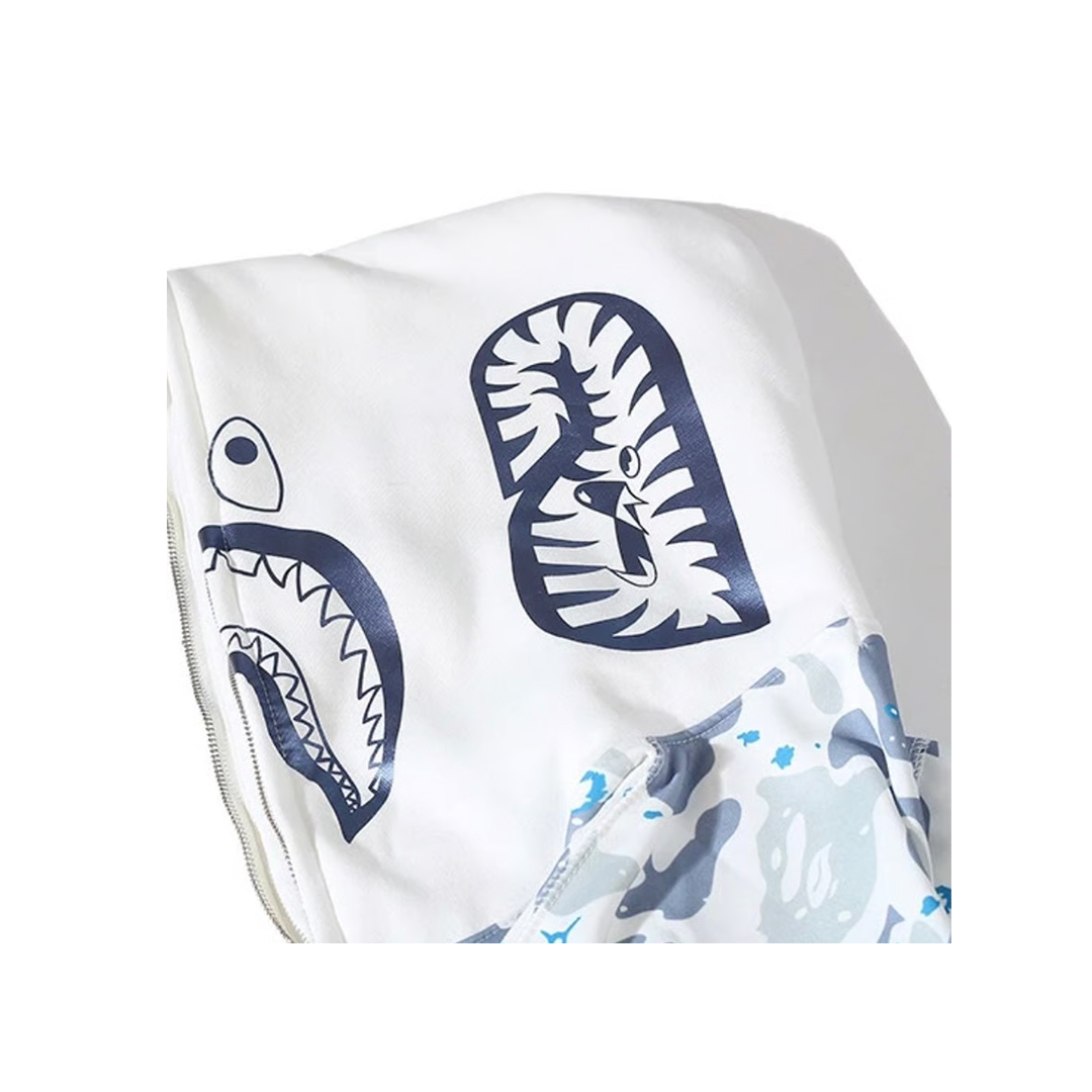 Coco Shoes BAPE Luminous Starry Sky Hoodie Black & White - Cocoshoesvip.net