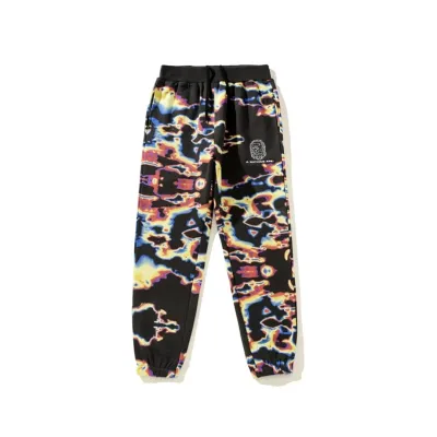 Bape Honeycomb Transform Camo Dandy Upstart Casual Pants 01