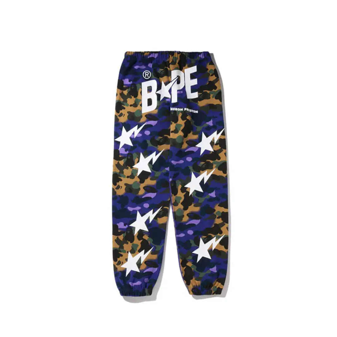 Coco Shoes BAPE Shark Head Star Camouflage Trousers - Cocoshoesvip.net