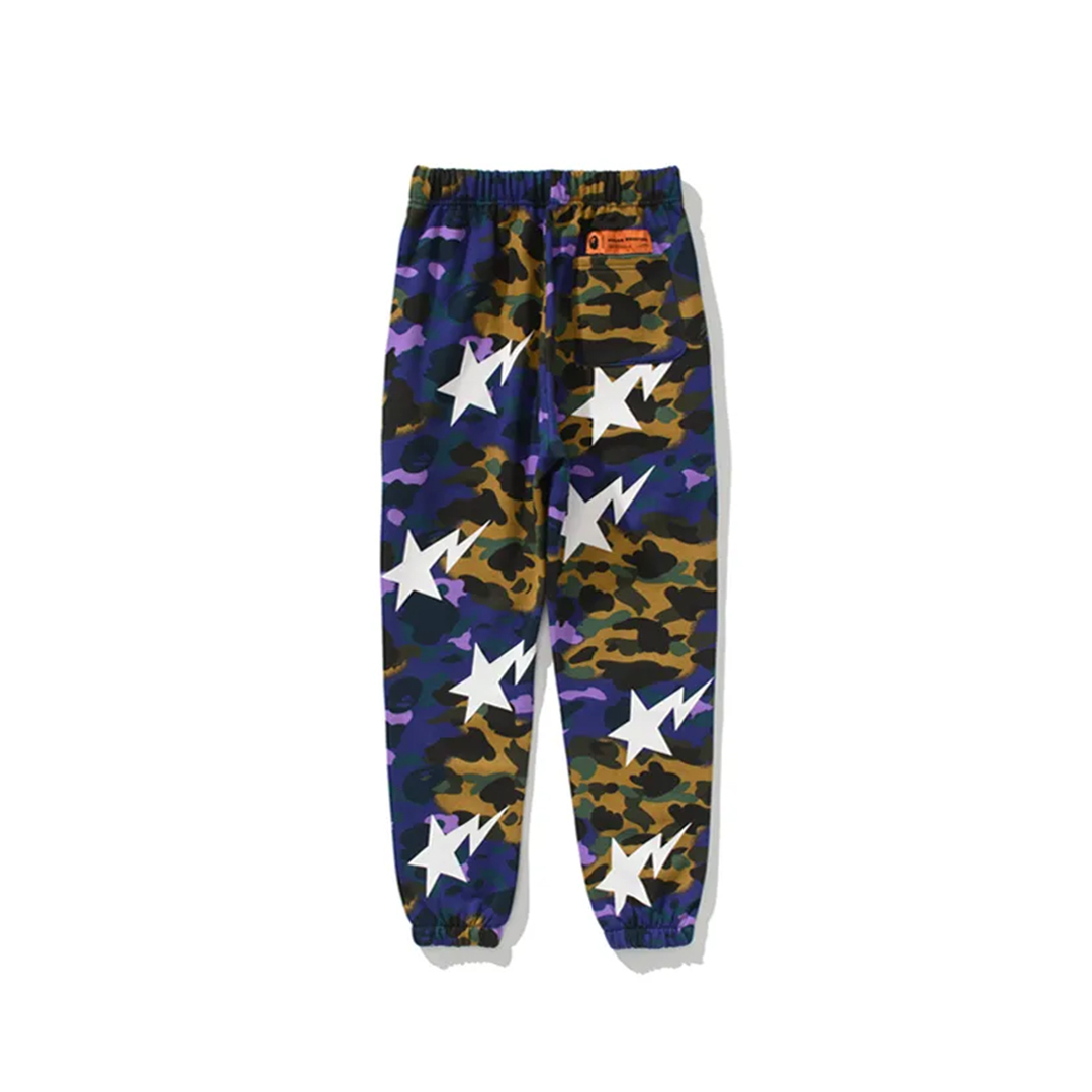 Coco Shoes BAPE Shark Head Star Camouflage Trousers - Cocoshoesvip.net