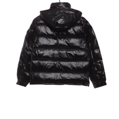 Moncler Maya Lacquered Down Jacket Black 02