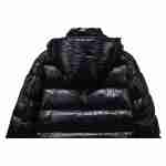 Coco Shoes Moncler Maya Lacquered Down Jacket Black - Cocoshoesvip.net