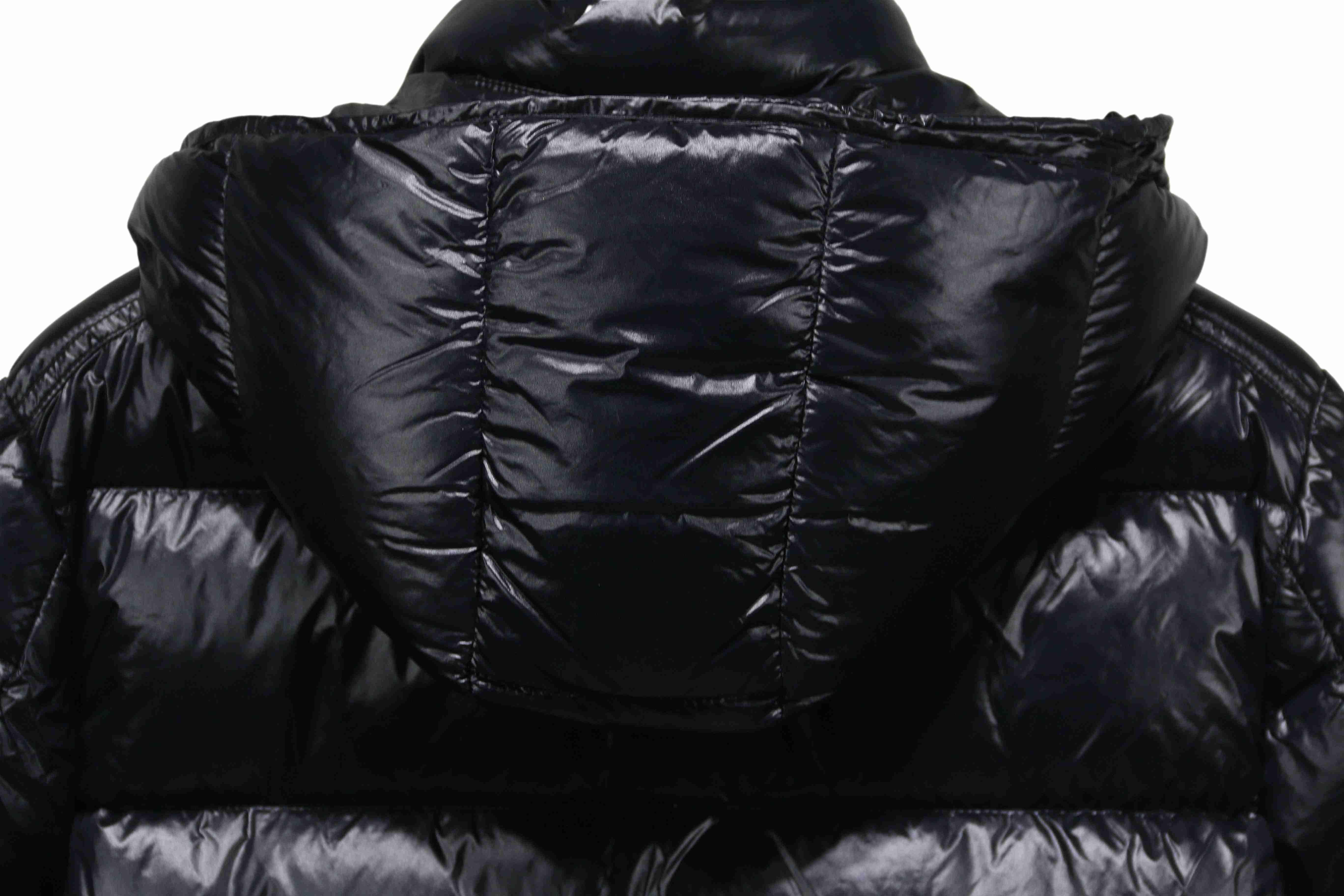 Coco Shoes Moncler Maya Lacquered Down Jacket Black - Cocoshoesvip.net