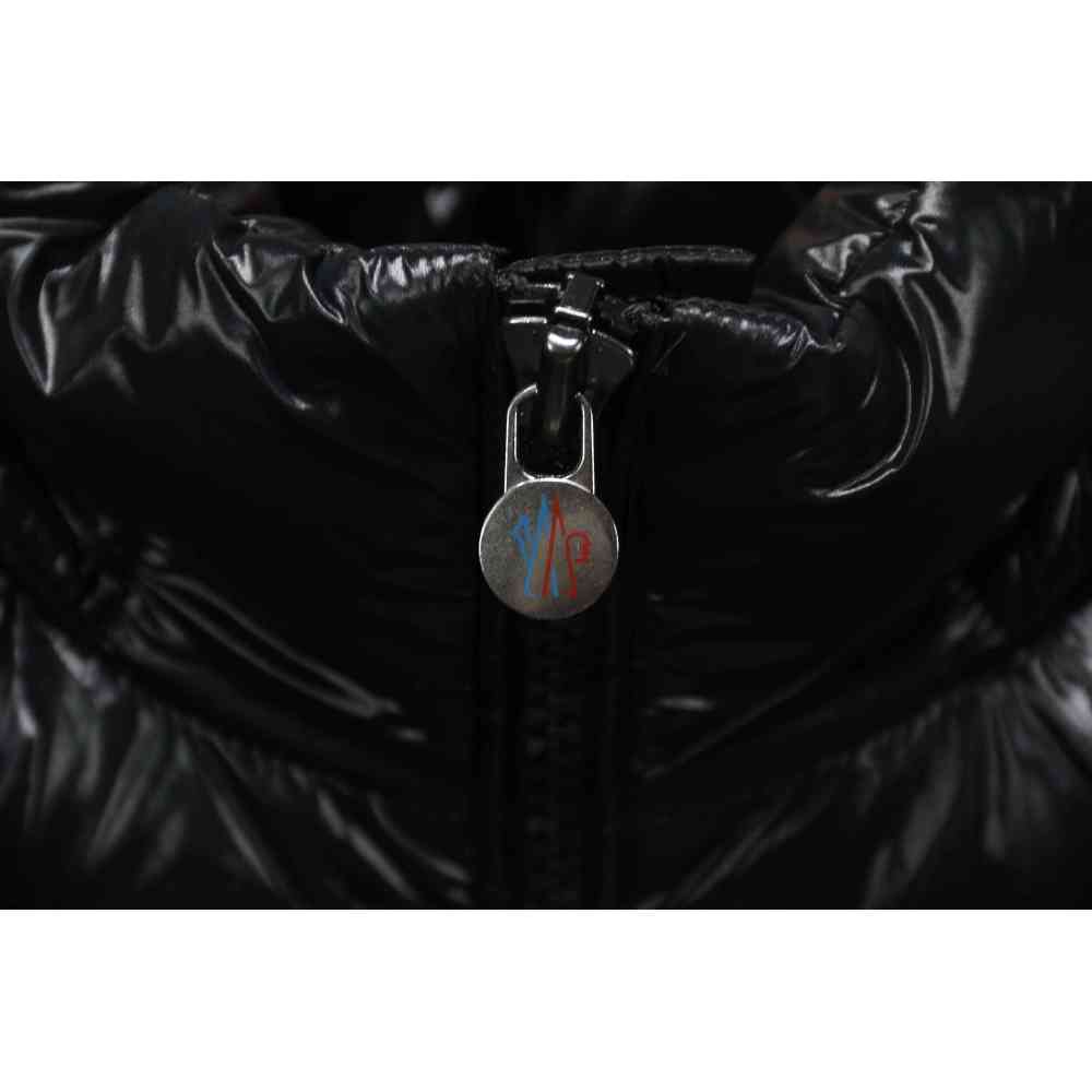 Coco Shoes Moncler Maya Lacquered Down Jacket Black - Cocoshoesvip.net