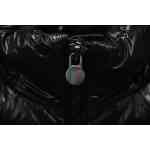 Coco Shoes Moncler Maya Lacquered Down Jacket Black - Cocoshoesvip.net