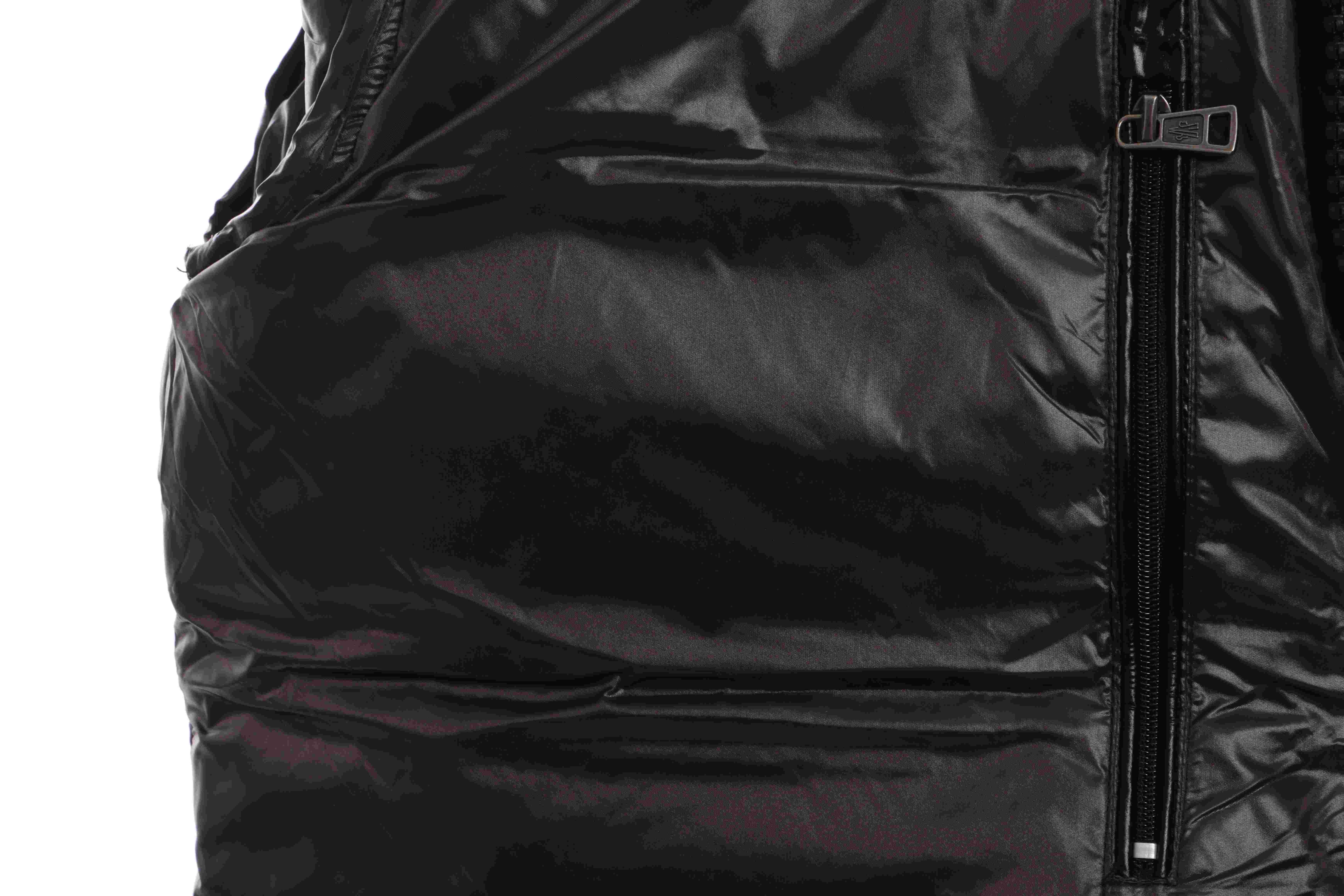 Coco Shoes Moncler Maya Lacquered Down Jacket Black - Cocoshoesvip.net