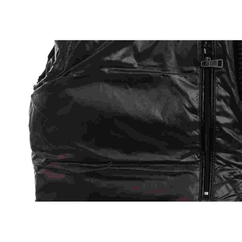Coco Shoes Moncler Maya Lacquered Down Jacket Black - Cocoshoesvip.net