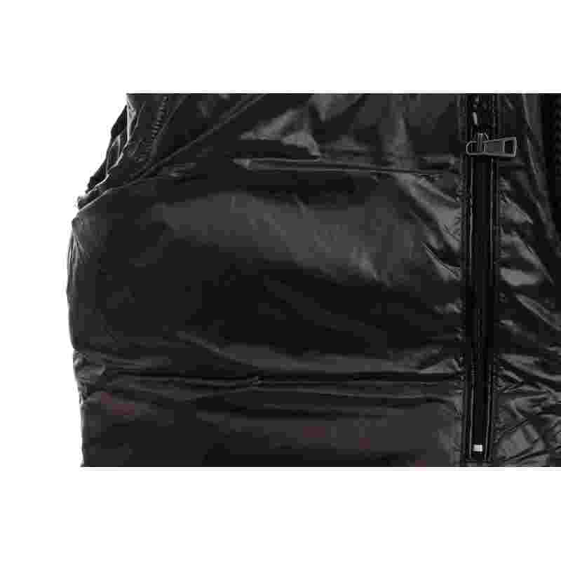 Coco Shoes Moncler Maya Lacquered Down Jacket Black - Cocoshoesvip.net