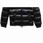 Coco Shoes Moncler Maya Lacquered Down Jacket Black - Cocoshoesvip.net