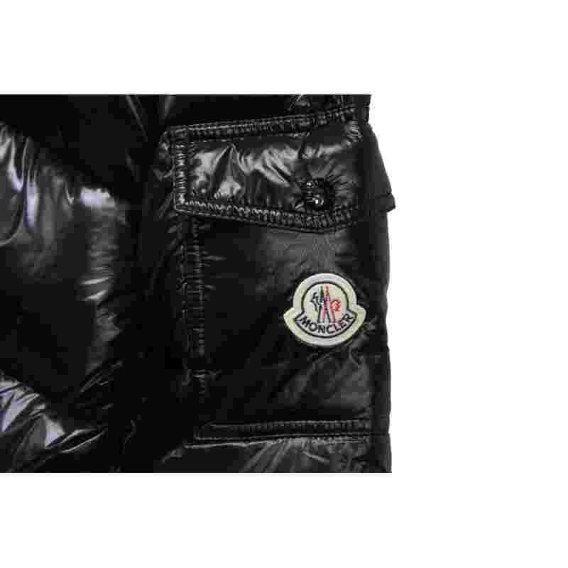 Coco Shoes Moncler Maya Lacquered Down Jacket Black - Cocoshoesvip.net