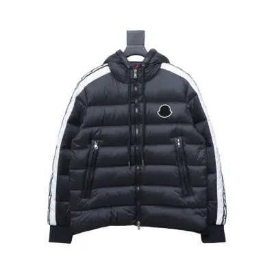 Moncler Stripe-Detail Padded Jacket 01
