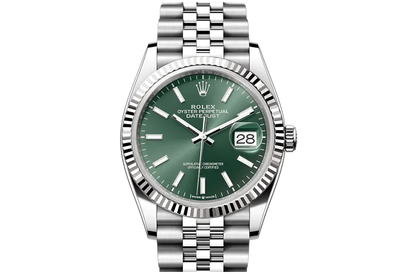 Coco Shoes Rolex Datejust 36 Oyster-36 mm-Oystersteel and White Gold Reference 126234 m126234-0051 - Cocoshoesvip.net