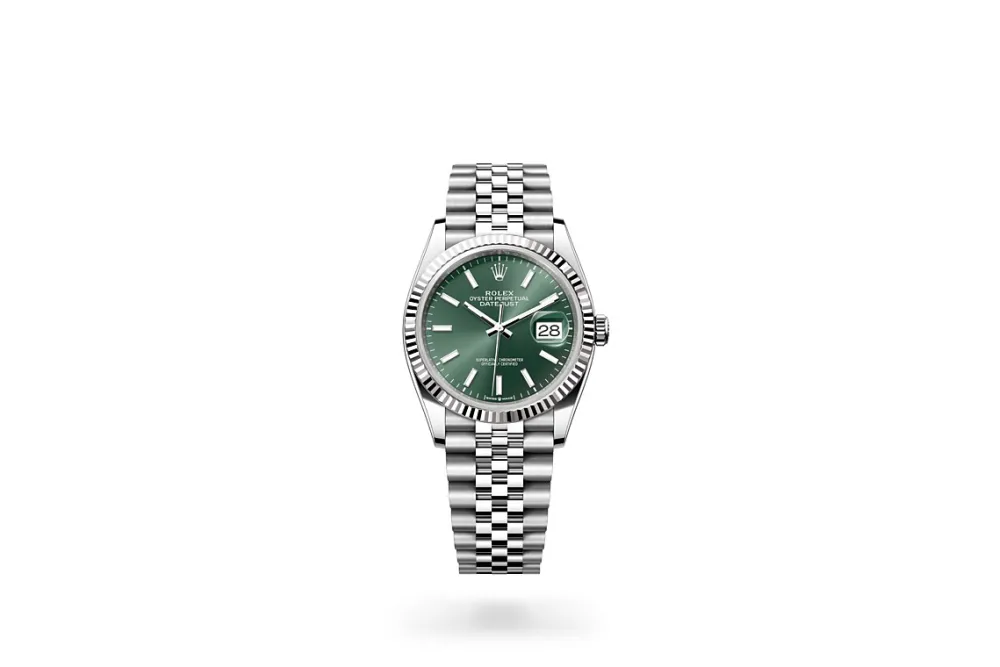 Coco Shoes Rolex Datejust 36 Oyster-36 mm-Oystersteel and White Gold Reference 126234 m126234-0051 - Cocoshoesvip.net