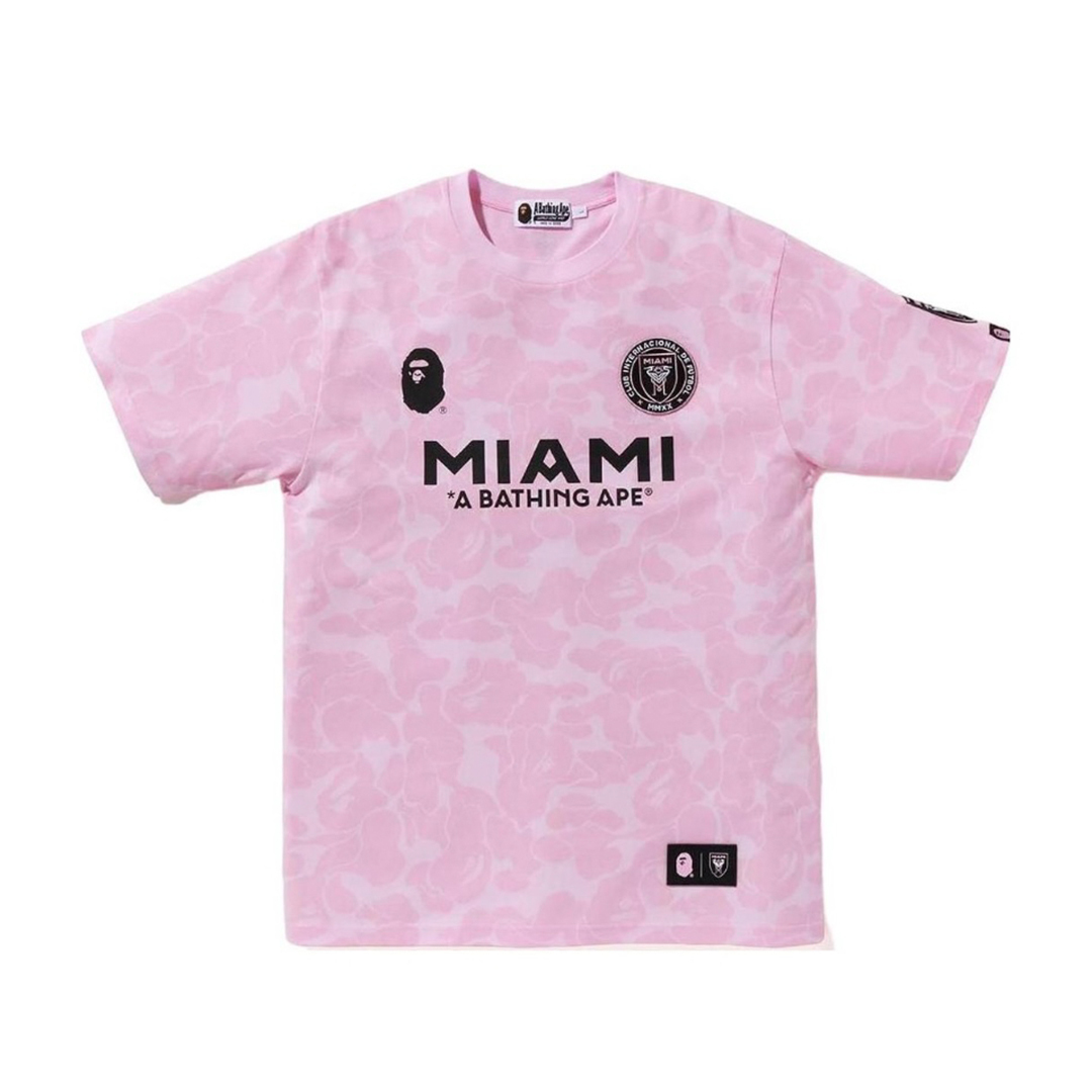 Coco Shoes BAPE x Inter Miami CF Camo Tee Pink - Cocoshoesvip.net