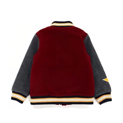 Coco Shoes Bape Crew Varsity Jacket Red 02