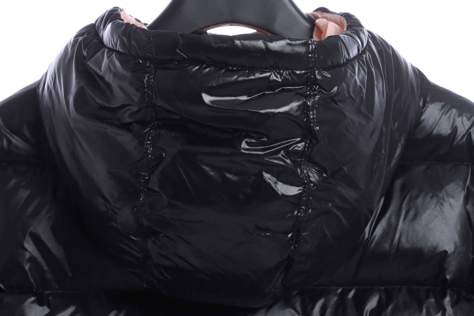 Coco Shoes Moncler Pink Lining with Diagonal Zipper Jacket - Cocoshoesvip.net