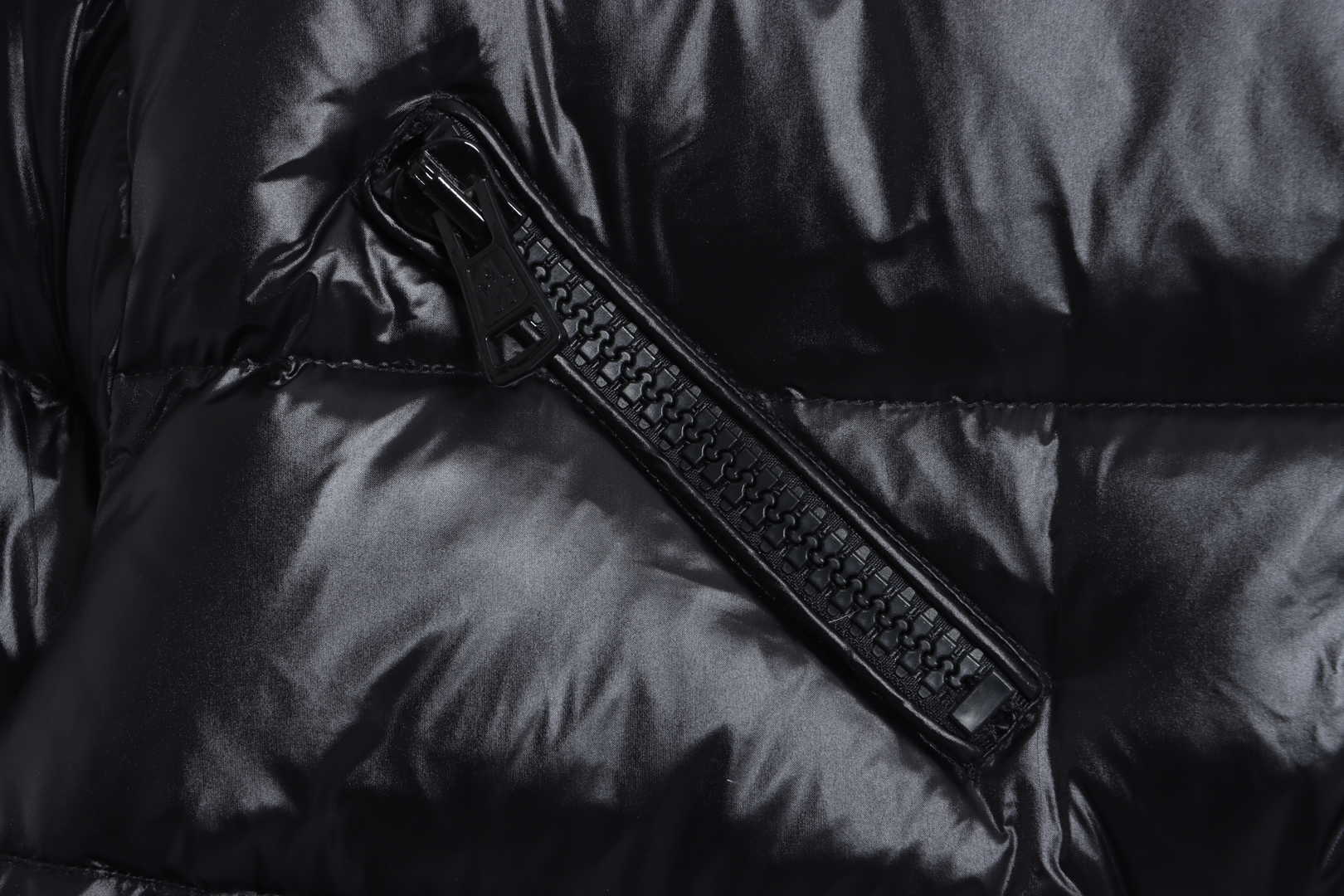 Coco Shoes Moncler Pink Lining with Diagonal Zipper Jacket - Cocoshoesvip.net