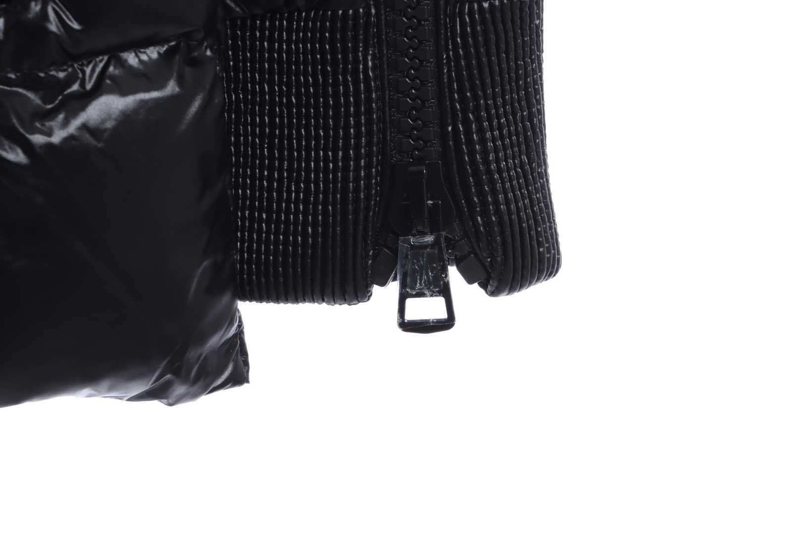 Coco Shoes Moncler Pink Lining with Diagonal Zipper Jacket - Cocoshoesvip.net