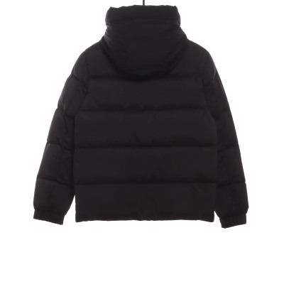Moncler Madeira Zwart Driedimensionaal Black Jacket 02
