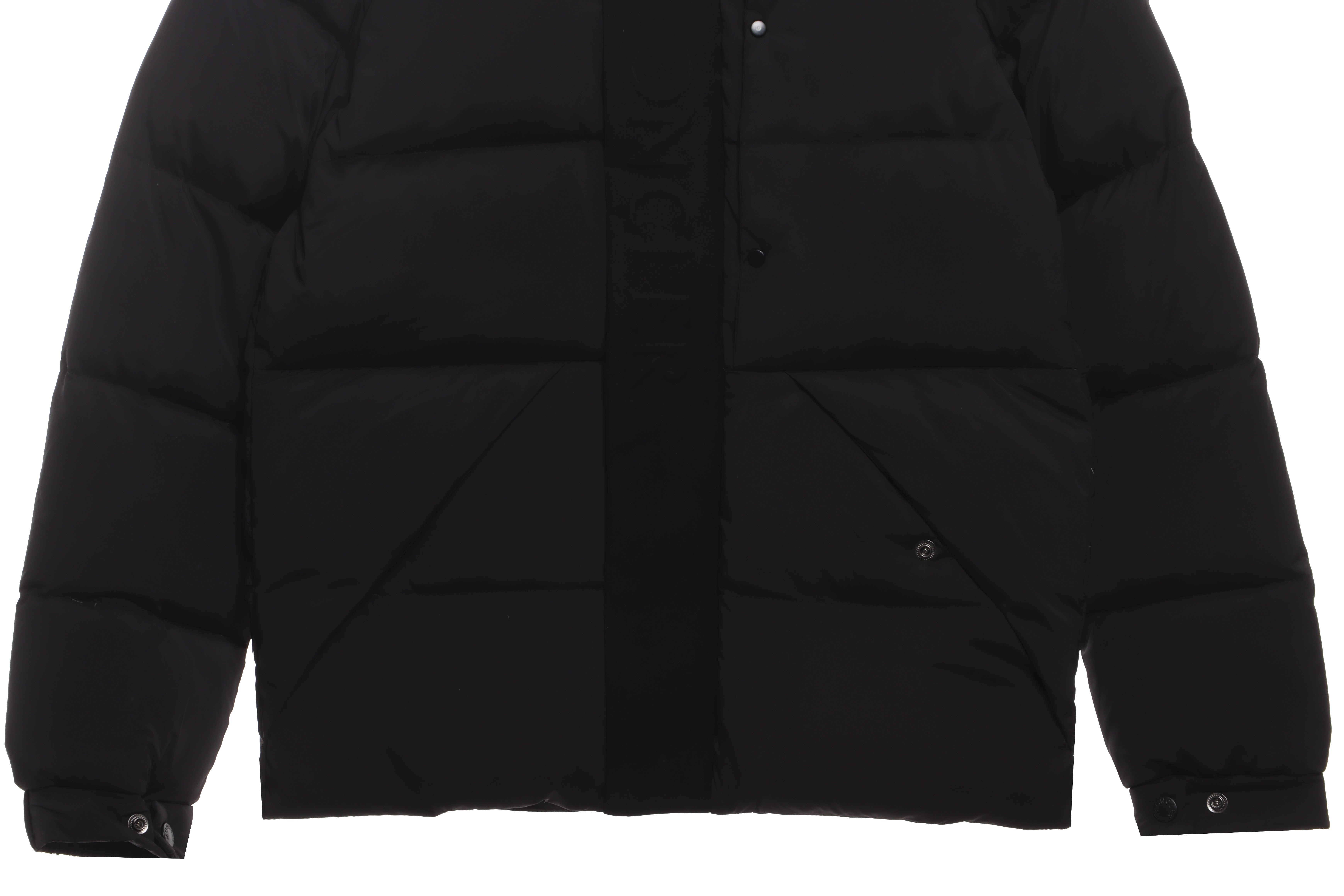 Coco Shoes Moncler Madeira Zwart Driedimensionaal Black Jacket - Cocoshoesvip.net