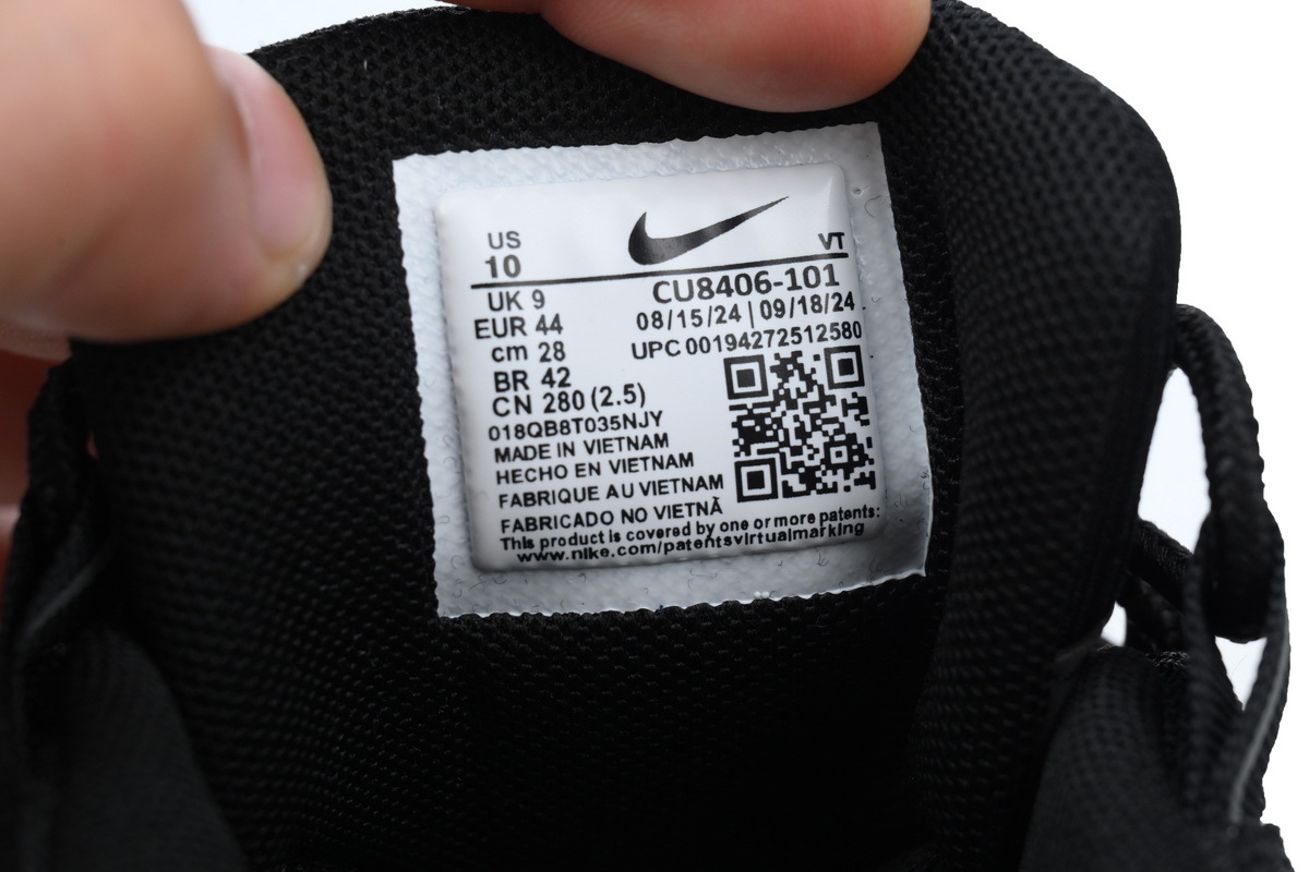 Coco Shoes Nike Air Max 95 Comme des Garcons Black Grey CU8406-101 - Cocoshoesvip.net