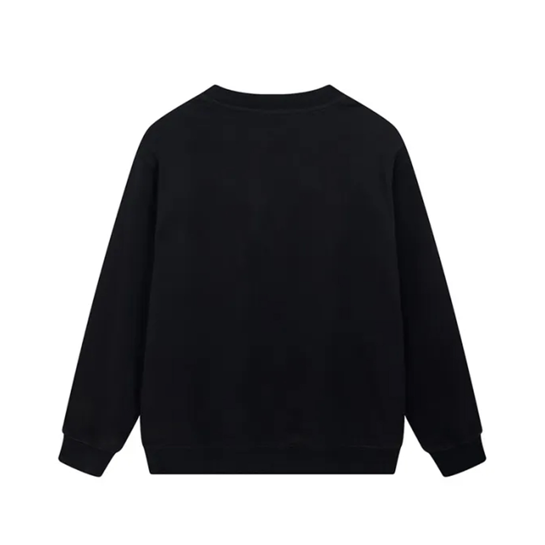 Coco Shoes BAPE Printed Letter Crew-neck Hoodie Black & Grey - Cocoshoesvip.net