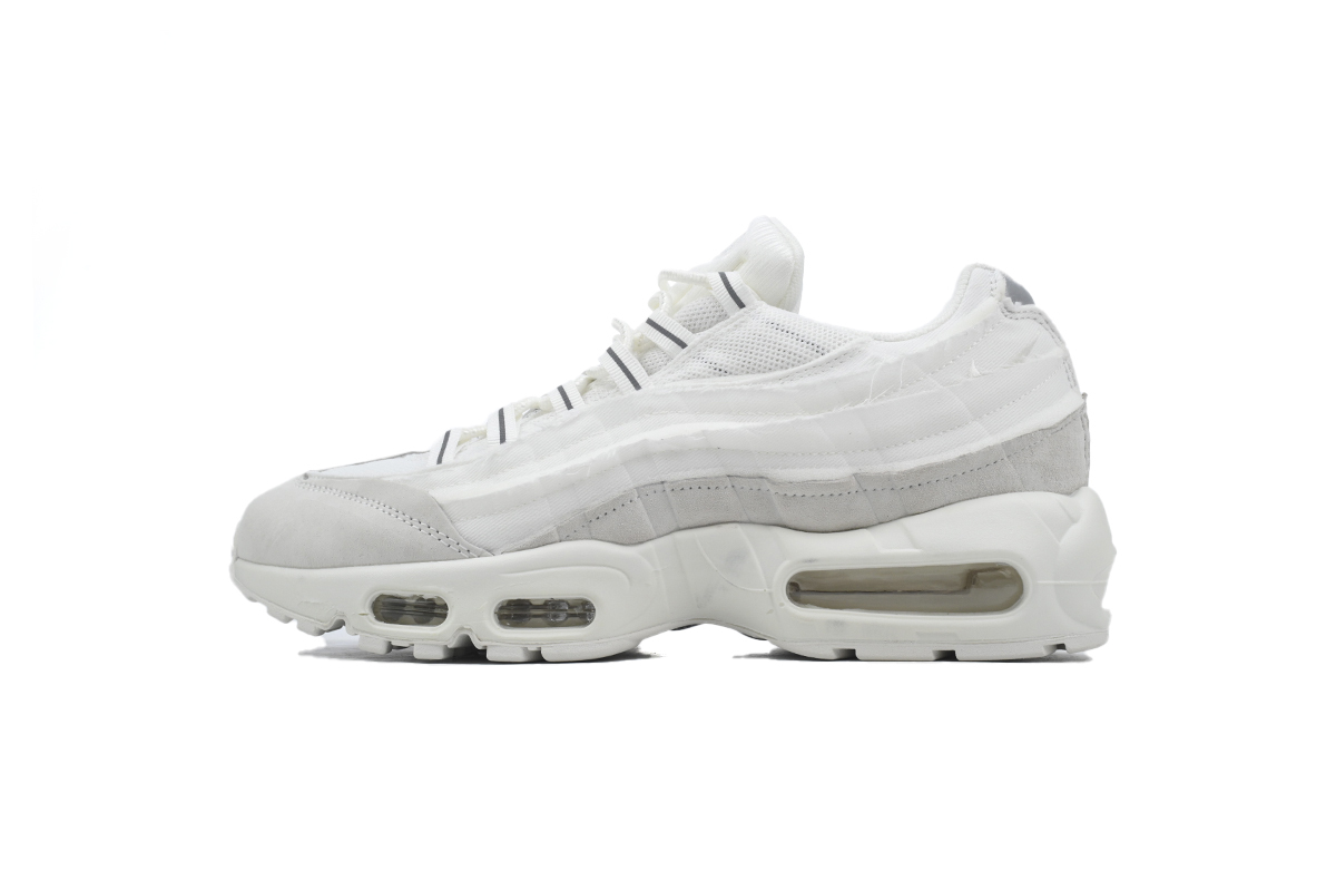 Coco Shoes Nike Air Max 95 Comme des Garcons White CU8406-100 - Cocoshoesvip.net