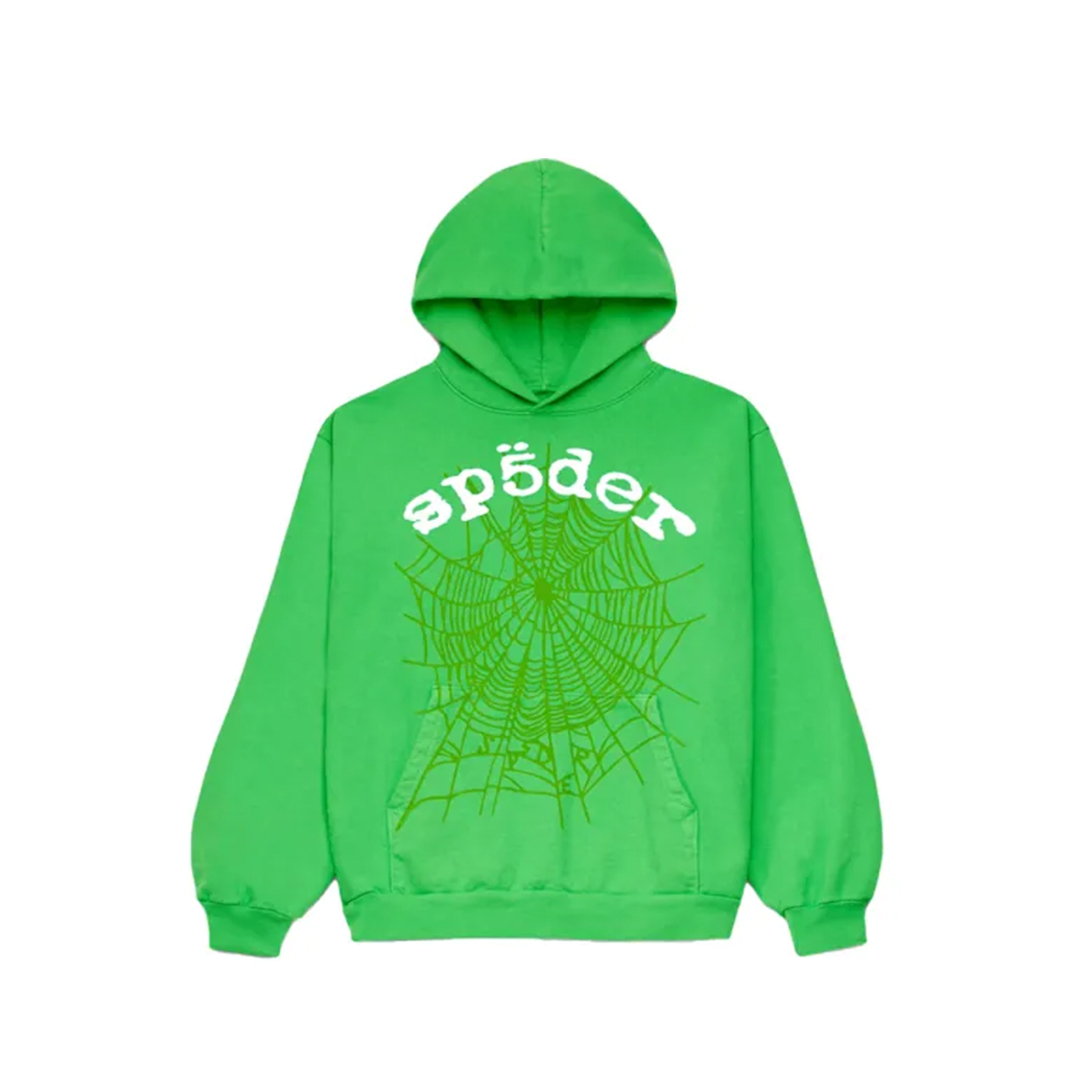 Coco Shoes Sp5der Legacy Hoodie Green - Cocoshoesvip.net