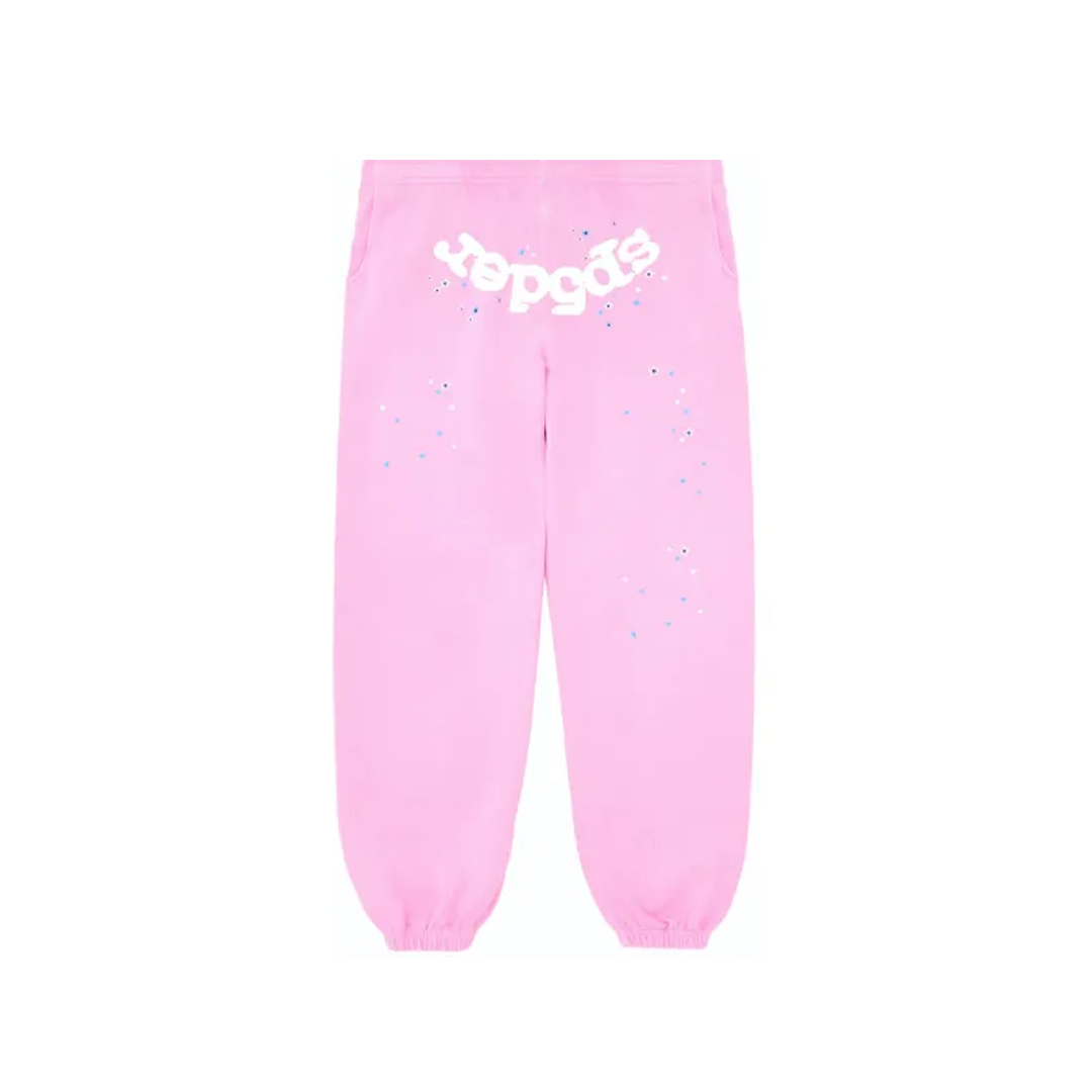 Coco Shoes Sp5der Number Sweatpants Pink - Cocoshoesvip.net