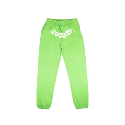 Sp5der Worldwide Sweatpant Green 01