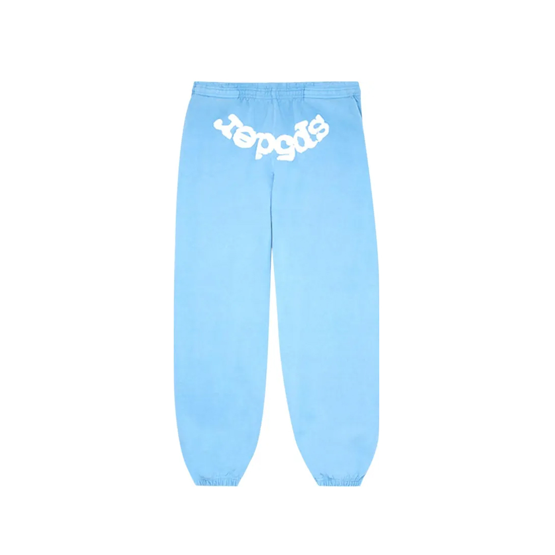 Coco Shoes Sp5der Worldwide Sweatpant Sky Blue - Cocoshoesvip.net