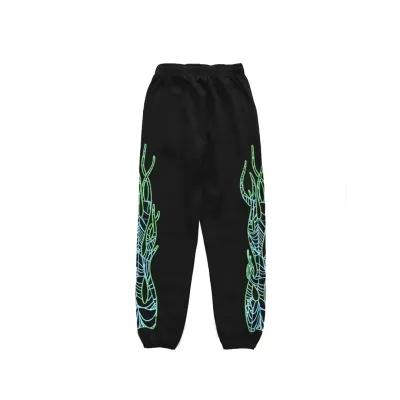 Sp5der x 999 Club × Spider Worldwide Juice WRLD Puff Print Sweatpants 02