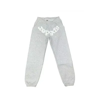 Sp5der Worldwide Sweatpant Gray 01