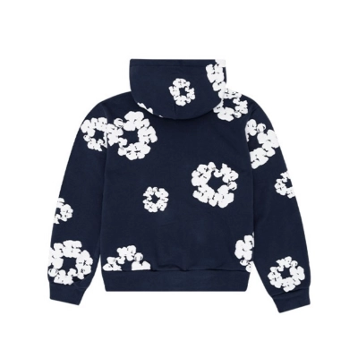 Denim Tears The Cotton Wreath Sweatshirt Navy 02