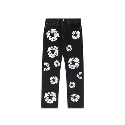Denim Tears The Cotton Wreath Jean Black 01