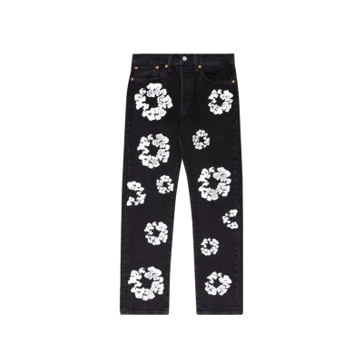 Denim Tears The Cotton Wreath Jean Black 01