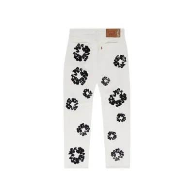 Denim Tears The Cotton Wreath Jean White 02