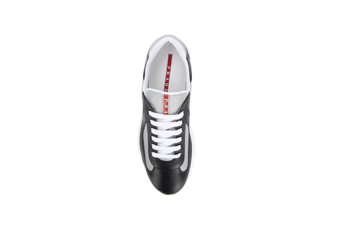 Coco Shoes Prada America's Cup Black and Silver 4E3400 6GW FOI89 - Cocoshoesvip.net