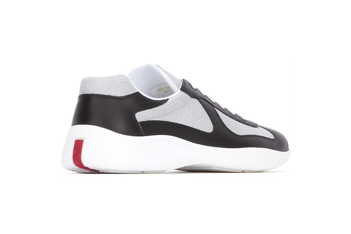 Coco Shoes Prada America's Cup Black and Silver 4E3400 6GW FOI89 - Cocoshoesvip.net