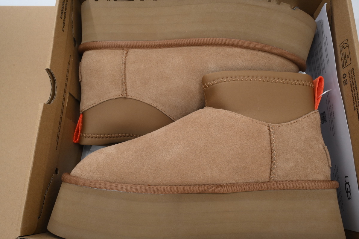 Coco Shoes UGG Classic Mini Dipper Platform Boot Chestnut（Women’s）1168170 - Cocoshoesvip.net