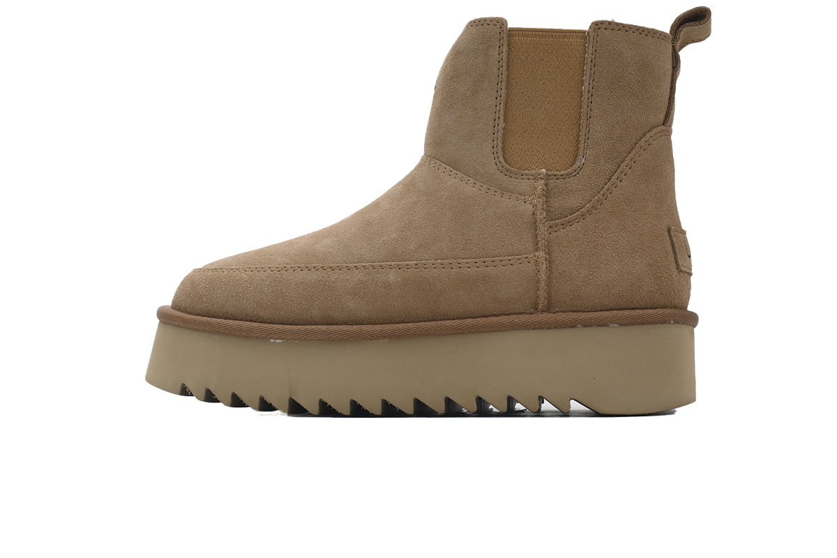Coco Shoes UGG Classic Chelsea Platform Mini Boot Chestnut (Women's) 1158051-CHE - Cocoshoesvip.net