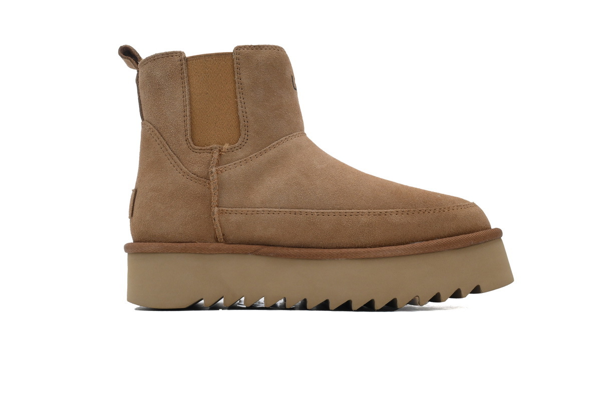 Coco Shoes UGG Classic Chelsea Platform Mini Boot Chestnut (Women's) 1158051-CHE - Cocoshoesvip.net