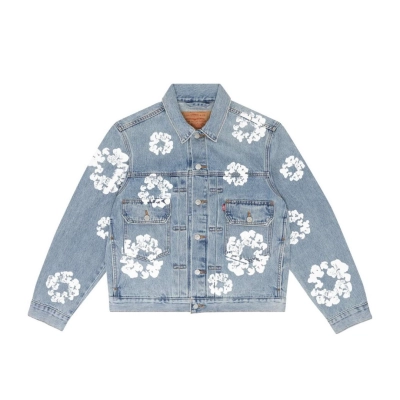 Coco Shoes Denim Tears Type-2 All Over Wreath Light Wsah Jacket 01