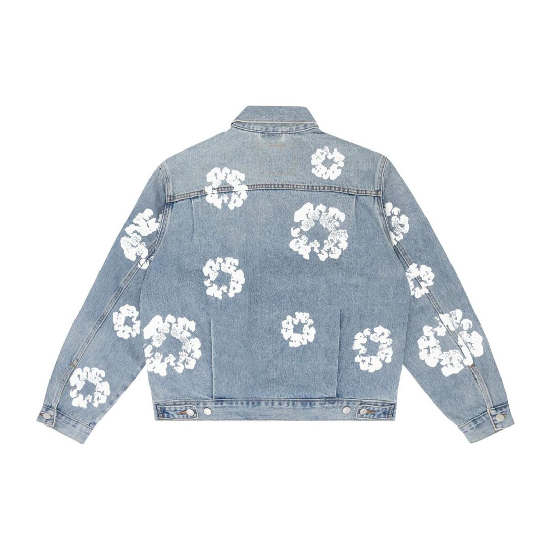 Coco Shoes Denim Tears Type-2 All Over Wreath Light Wsah Jacket - Cocoshoesvip.net