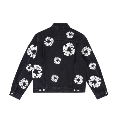 Coco Shoes Denim Tears Type-2 All Over Wreath Jacket Black 02
