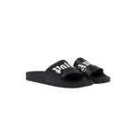 Coco Shoes Palm Angels Pool Slides Black PMIC001S21PLA0011001 - Cocoshoesvip.net