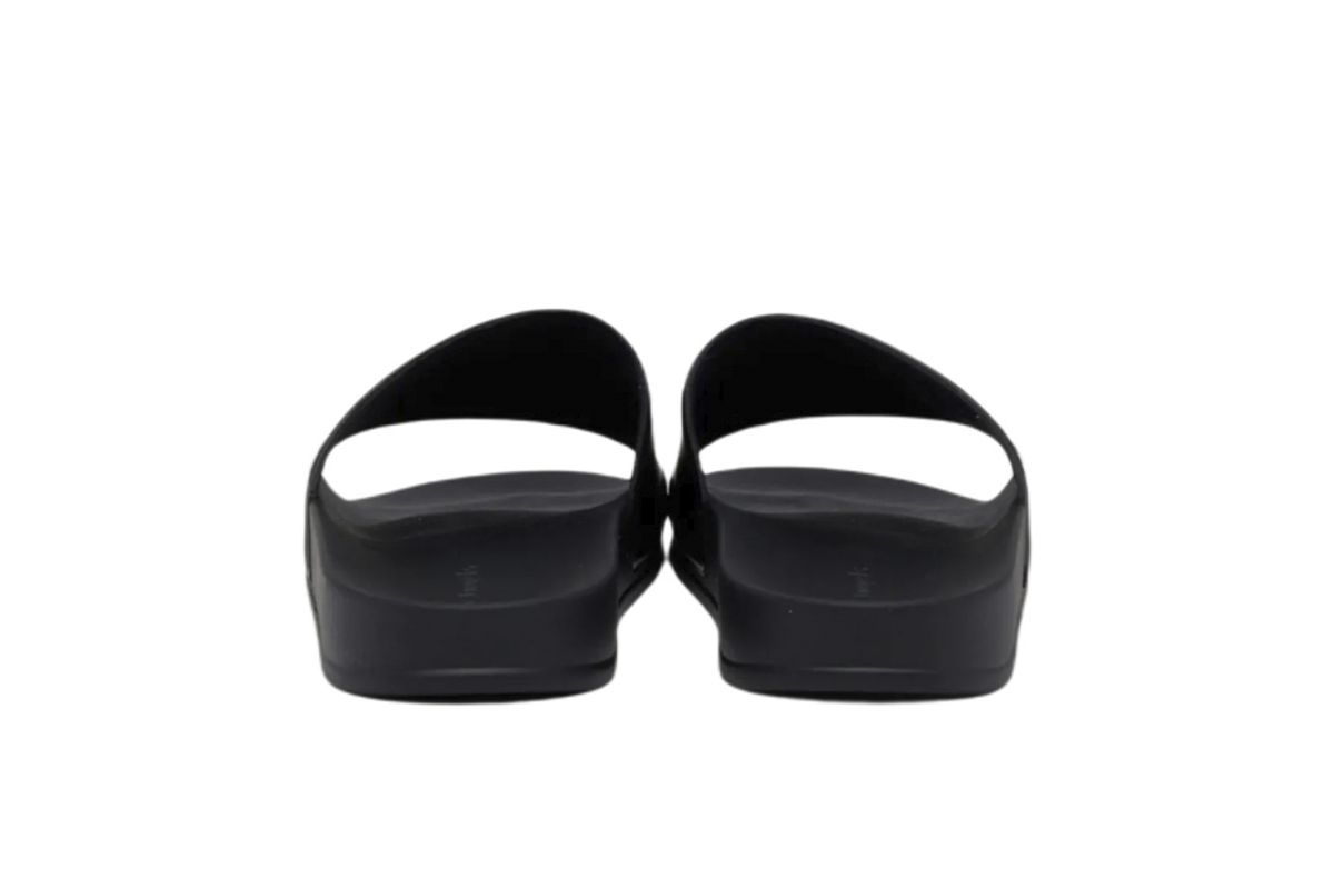 Coco Shoes Palm Angels Pool Slides Black PMIC001S21PLA0011001 - Cocoshoesvip.net
